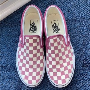 Checkered Classic Slip-On Vans